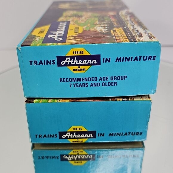HO Athearn Ready To Run Train Freight Box Car & Caboose W/ Boxes Vintage Set 2 - Picture 10 of 11